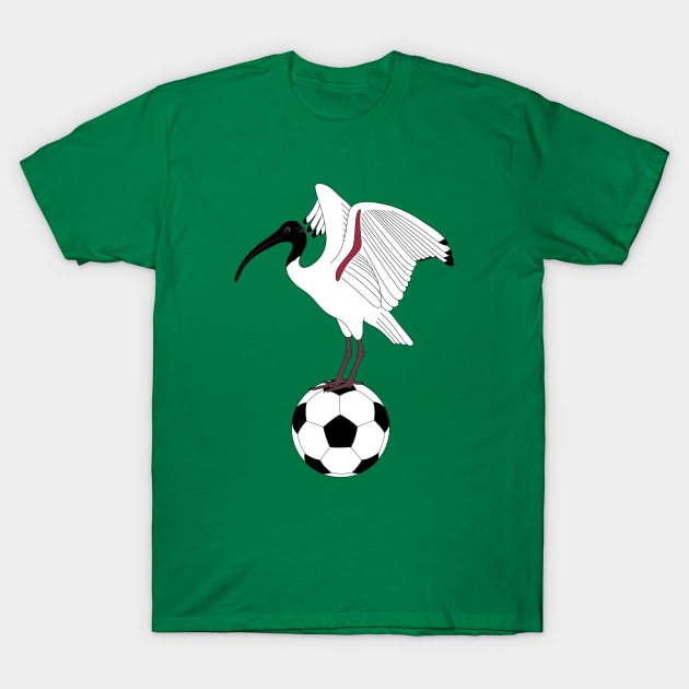 Bin Chicken Soccer T-Shirt by BinChickenBaby